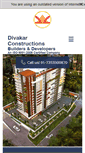 Mobile Screenshot of divakarconstructions.com