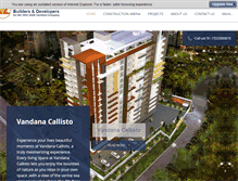 Tablet Screenshot of divakarconstructions.com